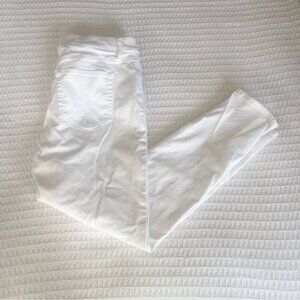 LOFT Women's Crisp White the skinny Jeans size 31 / 12